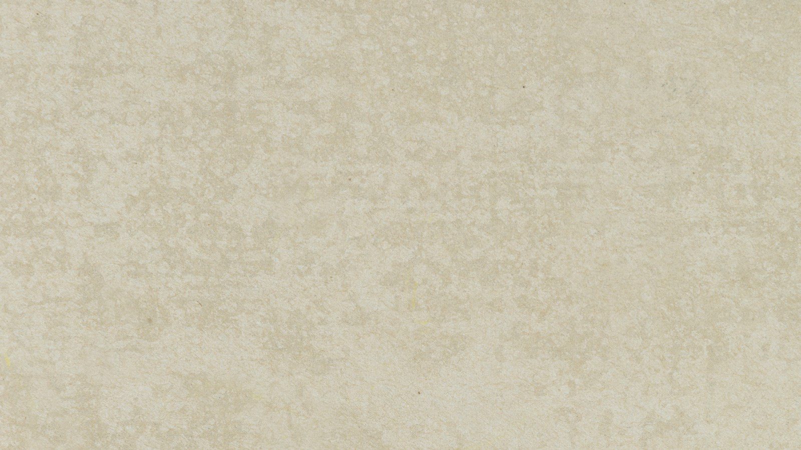 A close-up view of a textured beige surface that appears to be either a piece of paper, fabric, or wall. The texture has an uneven, speckled pattern with variations in shades of beige and light brown. The surface has a natural, rustic appearance.