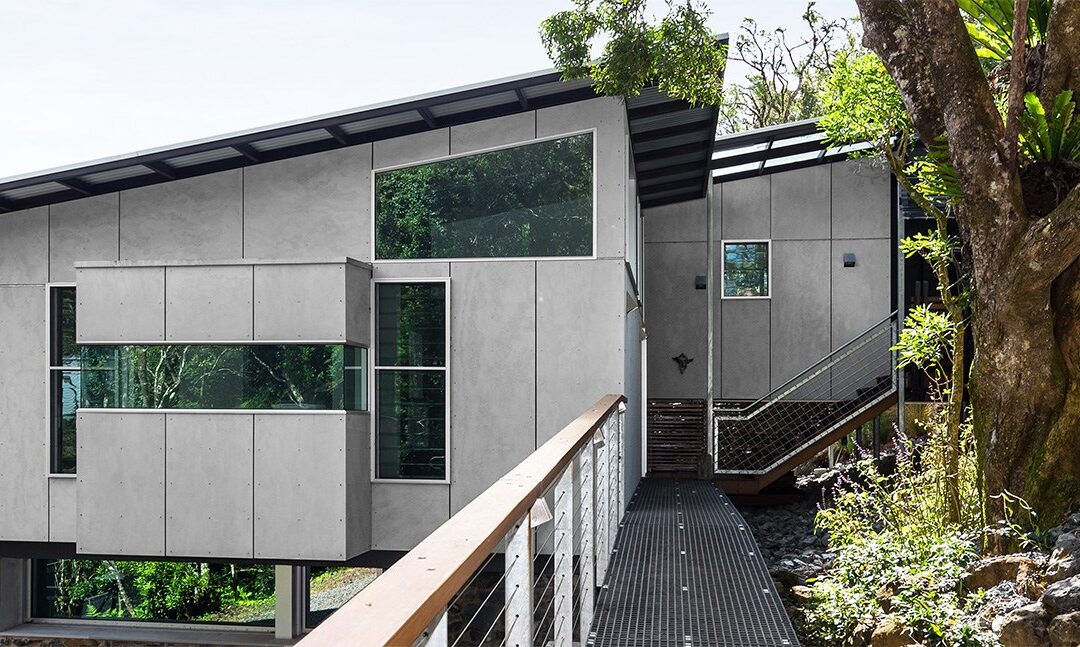 Award-winning rainforest house with Barestone
